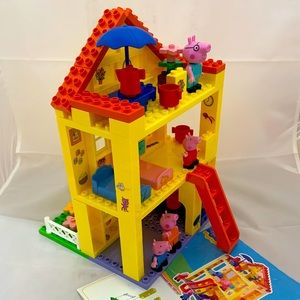 Peppa Pig Duplo Lego House Construction Set